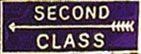 Second class badge